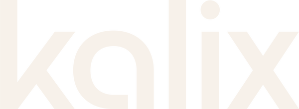 Logo KALIX trắng