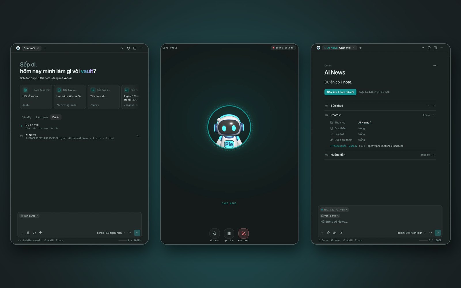 Màn chào: Bob đọc được 8.187 note và gợi ý việc làm tiếp